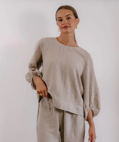 Tess Top- Natural