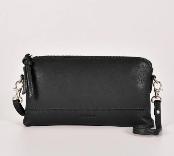 Kara Leather Purse with Strap