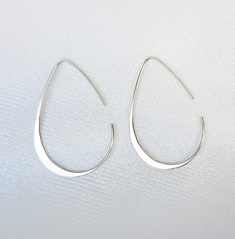 Fraser Hoops Silver