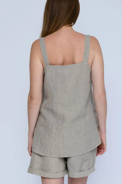 Clementine Linen Shorts