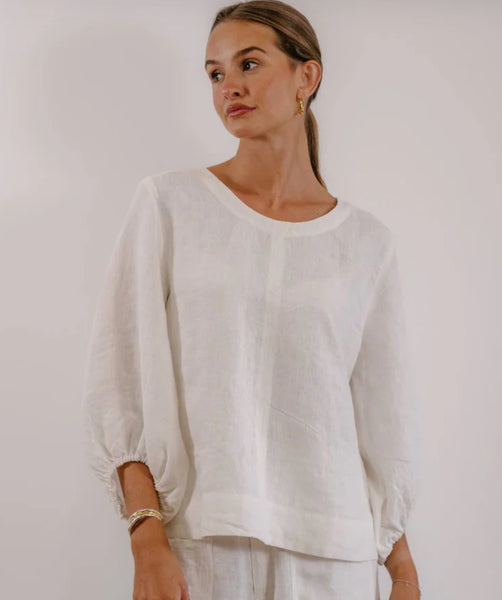 Tess Top- Off White