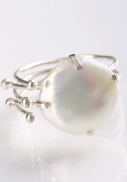 Beach Pearl Ring