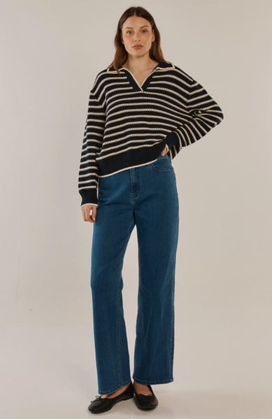 Aberdeen Polo Knit Sweat