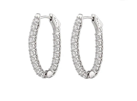 Halo Earrings Large