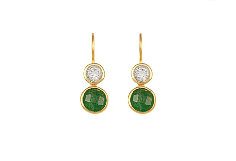 Lilypad Earrings