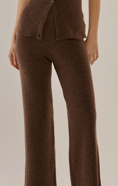 Nash Knit Pant-Espresso