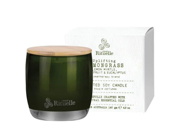 Lemongrass, Lemon Myrtle, Grapefruit & Eucalyptus
Scented Soy Candle | 140gm