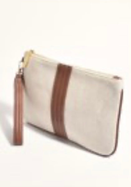 Jesi Contract Stripe Pouch