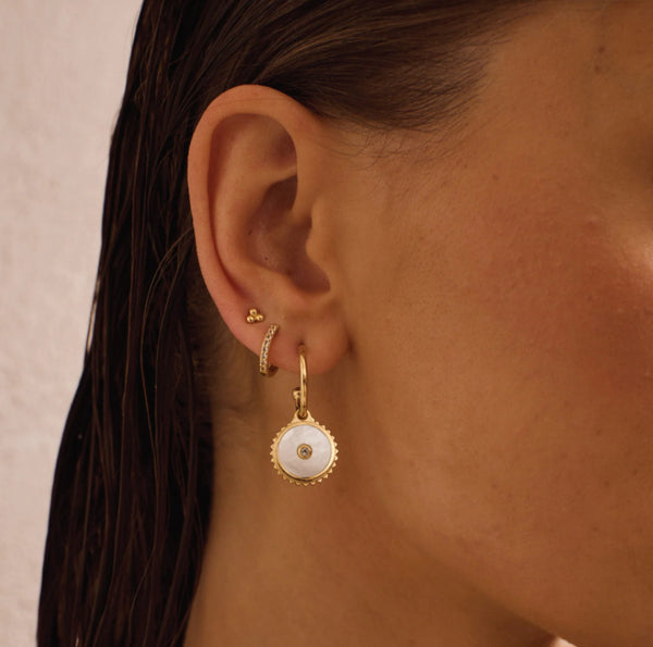 Halcyon Shield Earrings