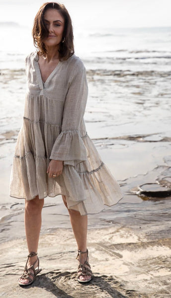 Como Linen Dress