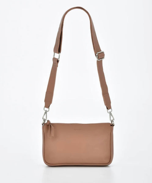 Dannii Soft Leather Thick Strap Crossbody