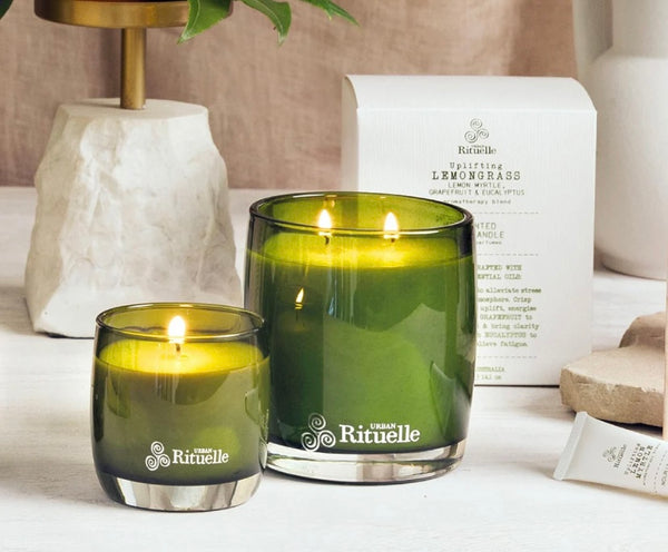 Lemongrass, Lemon Myrtle, Grapefruit & Eucalyptus
Scented Soy Candle | 400gm