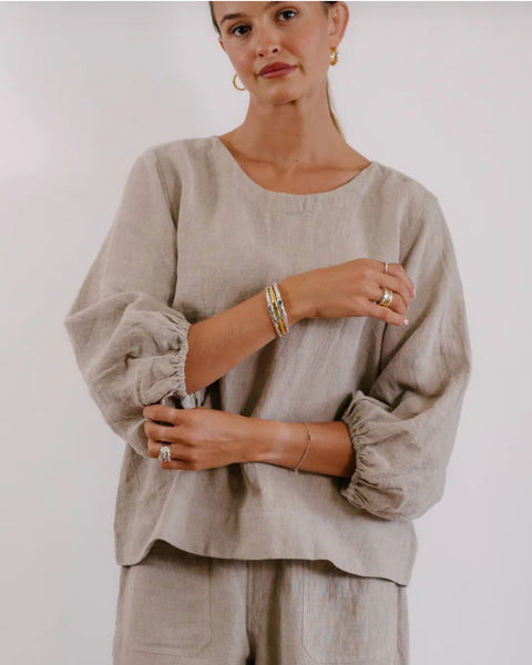 Tess Top- Natural