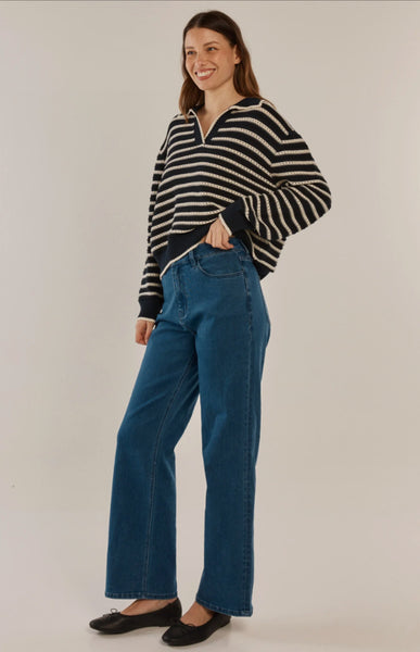 Aberdeen Polo Knit Sweat