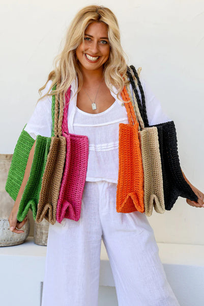Free spirit crochet bag