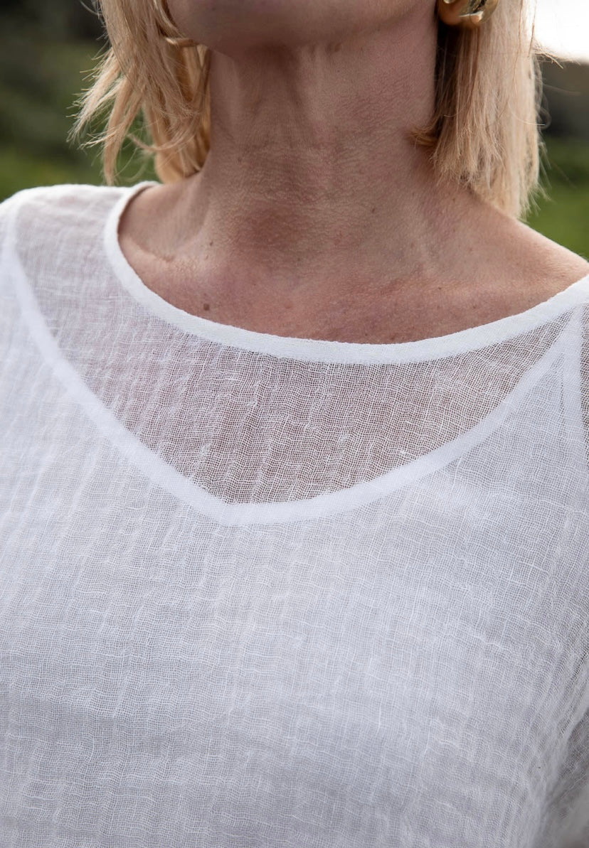 Olivia Linen Top