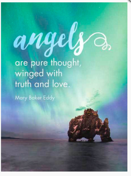 Angels Box Cards 24 Spiritual Affirmation Cards + Stand