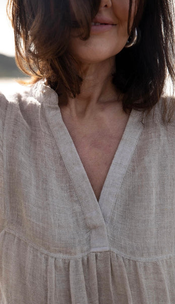 Como Linen Dress