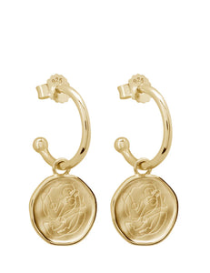 Motherhood Hoop earrings