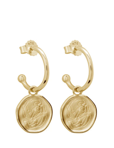 Motherhood Hoop earrings