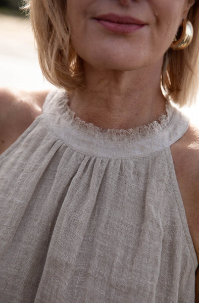 Ava Linen Top