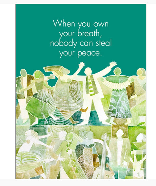 Meditate -24 Affirmation Cards + Stand
