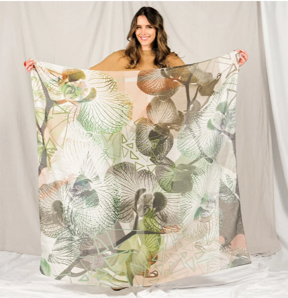 Redivivus Silk- Cotton Scarf