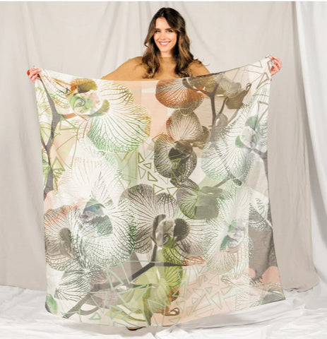 Redivivus Silk- Cotton Scarf