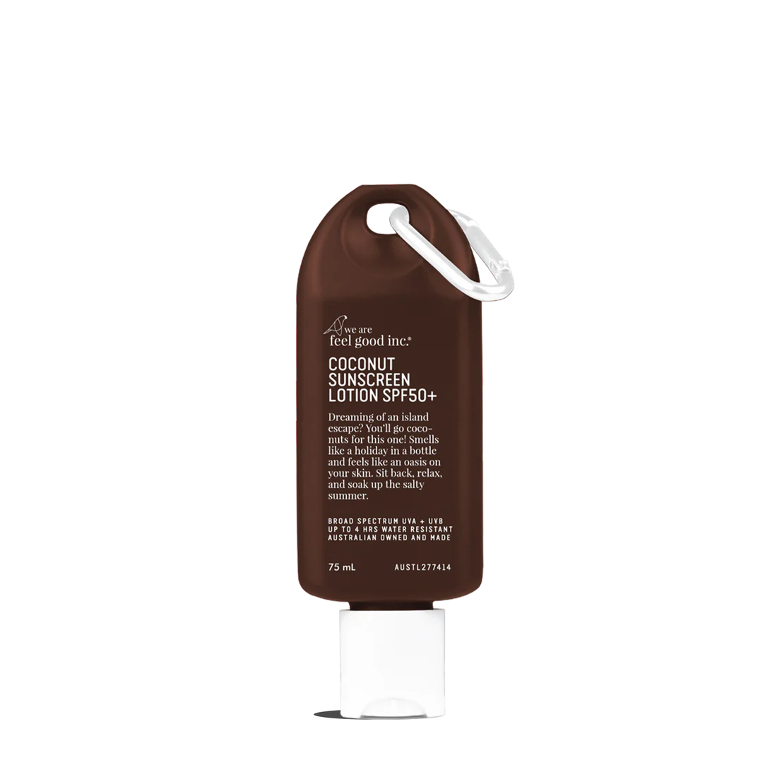 Coconut Sunscreen Lotion SPF50+ 75ml Traveller