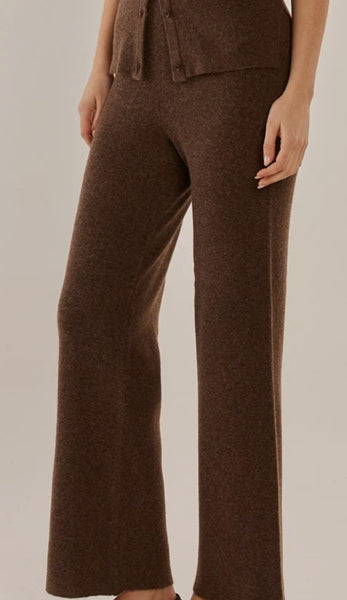 Nash Knit Pant-Espresso