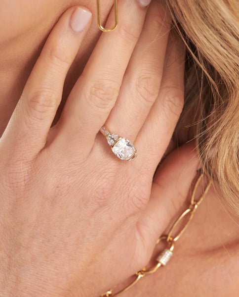 Lillian gold ring
