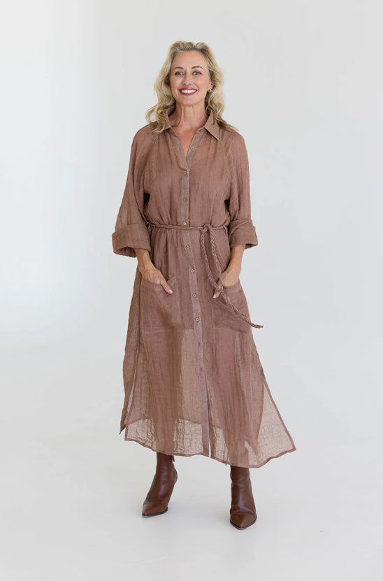 Desert Linen Duster