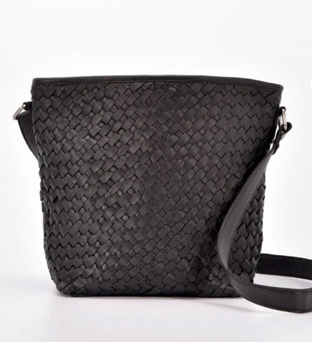 Canterbury Woven Leather Bag