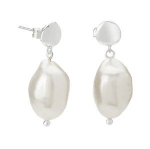 Halcyon Small Pearl Earrings