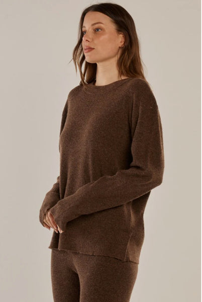 Ruby Knit Sweater- Espresso