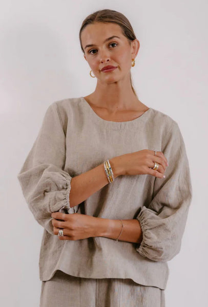 Tess Top- Natural