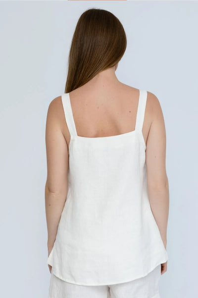 Elodie Linen Top