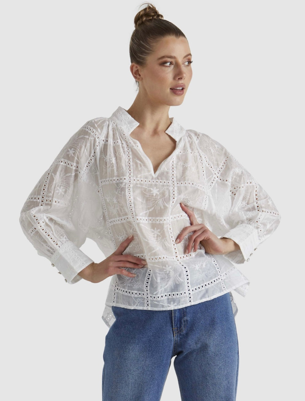 Whisper Top - Ivory