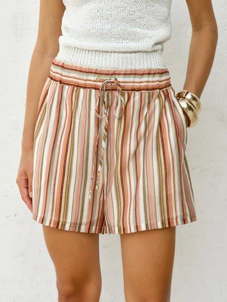 Ottilie Short-Sandbar Stripe