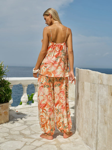 Mireya Balloon Pants-Petal