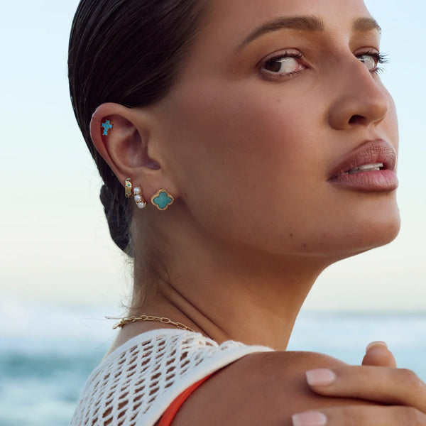 Sorrento Clover Studs