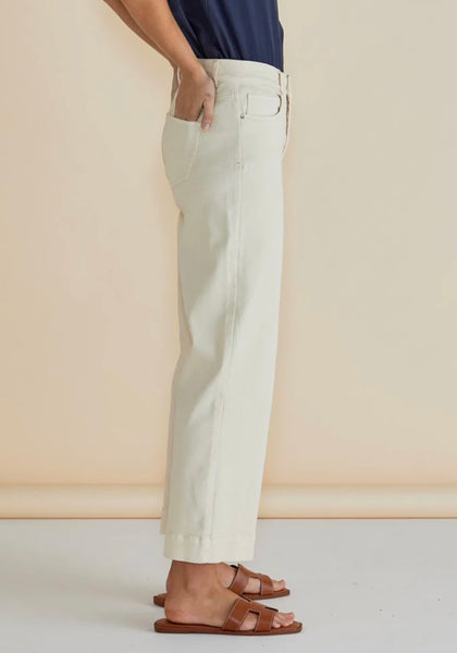 Willow Wide Leg Jeans - Off-White