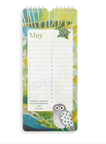 Everlasting Calendar - Secret Garden