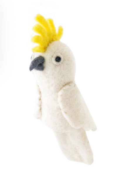 Finger puppet- Cockatoo
