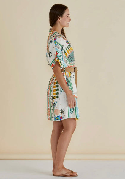 Archer Dress - Paradise Print