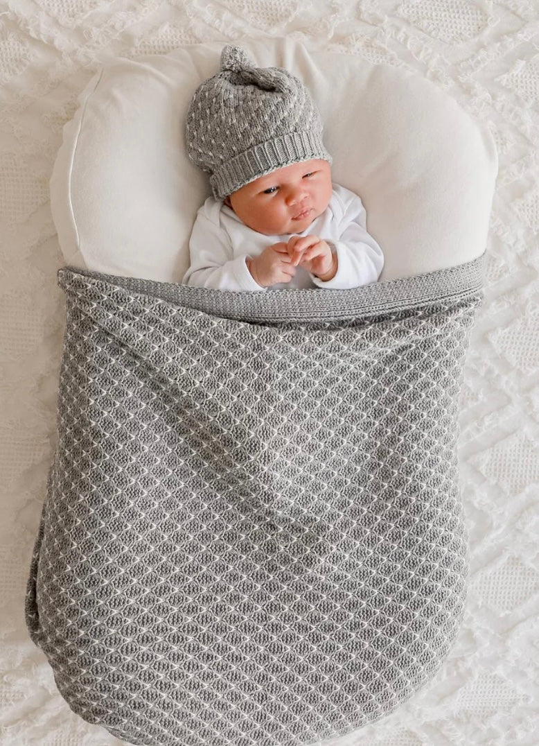 Milly Baby Blanket - Grey