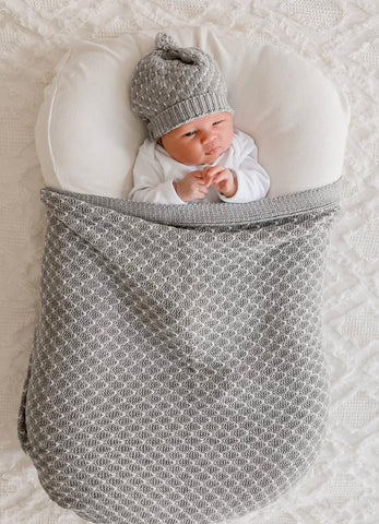Milly Baby Blanket - Grey