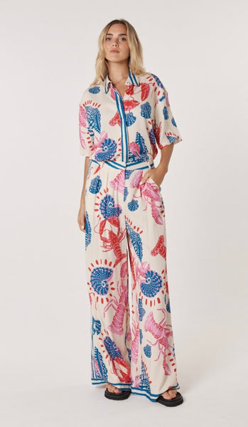 Soleil Pant - Lobster