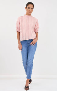 Lizzie Slim Leg Jean-Mid Denim