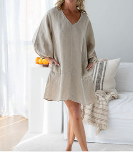 Ease Fundamental Linen Dress